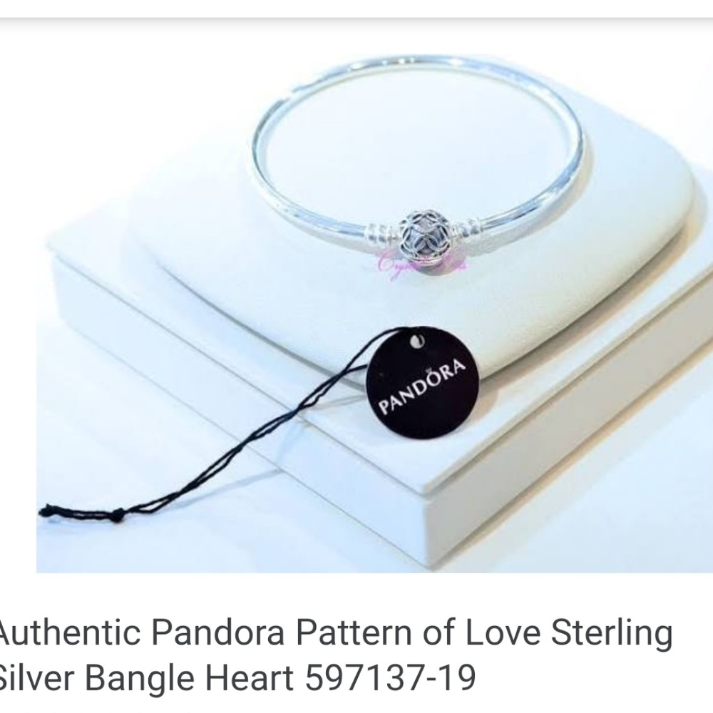 Valentine's Day  7.5" Pandora Bracelet Silver